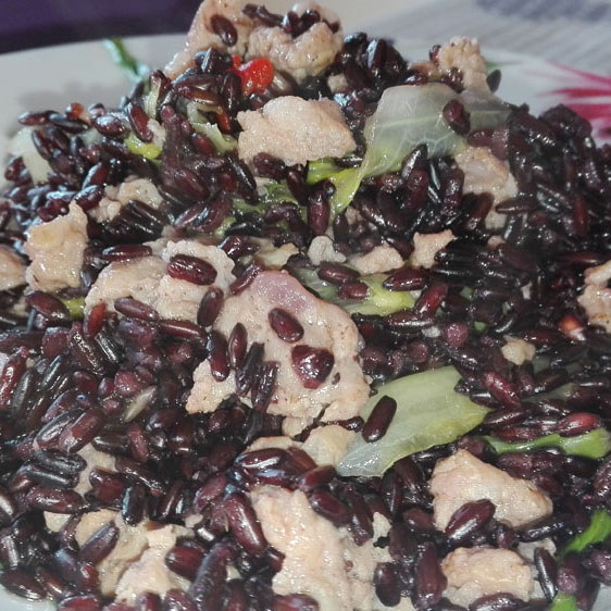 Riso Nero Gioiello con Salsiccia e Scarola